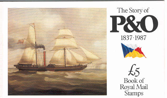 P&O booklet: WILLIAM FAWCET built in 1828  as a wooden paddle steamer 